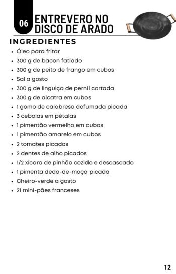 Fogo e Ferro - Receitas para Momentos Inesquecíveis no Disco de Arado